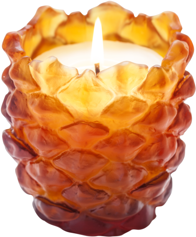 Pine Cone Scented Candle Holder (1000x923), Png Download