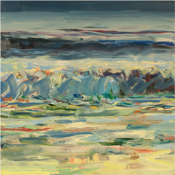 Pacifica 22 60” X 72”, Oil / Canvas - Painting (800x800), Png Download