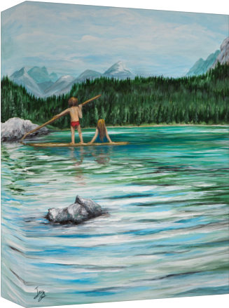 Lake Bryce / Iris Gat - Sea (674x516), Png Download