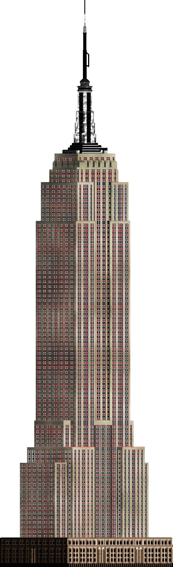 Skyscraper Png - Skyscraper (607x1980), Png Download