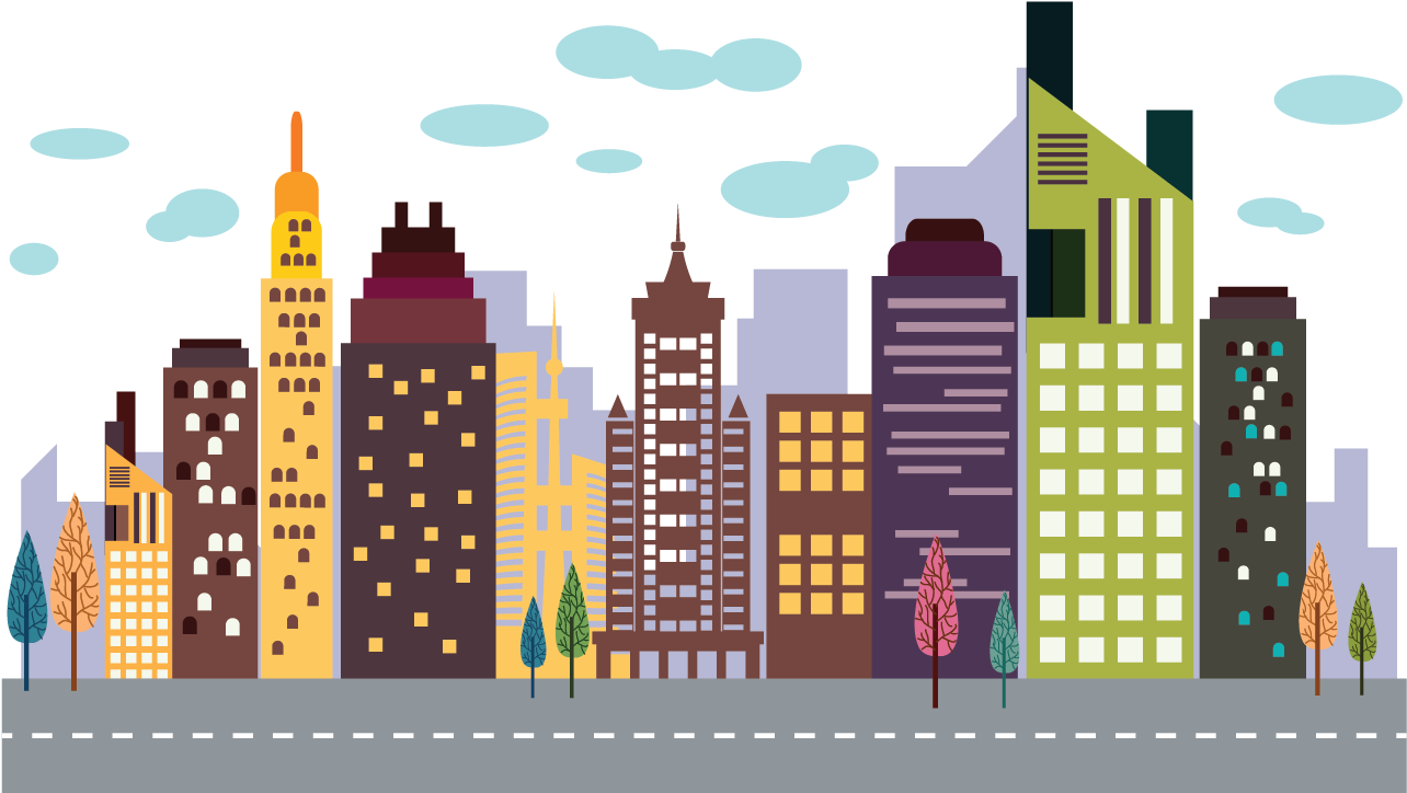 Download Vector Building Skyscraper High - Vector Internet Illustration PNG  Image with No Background 