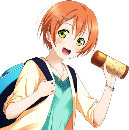 Render Love Live Hoshizora Rin By Kaicchii-d93aipk - Rin Love Live Casual (513x513), Png Download