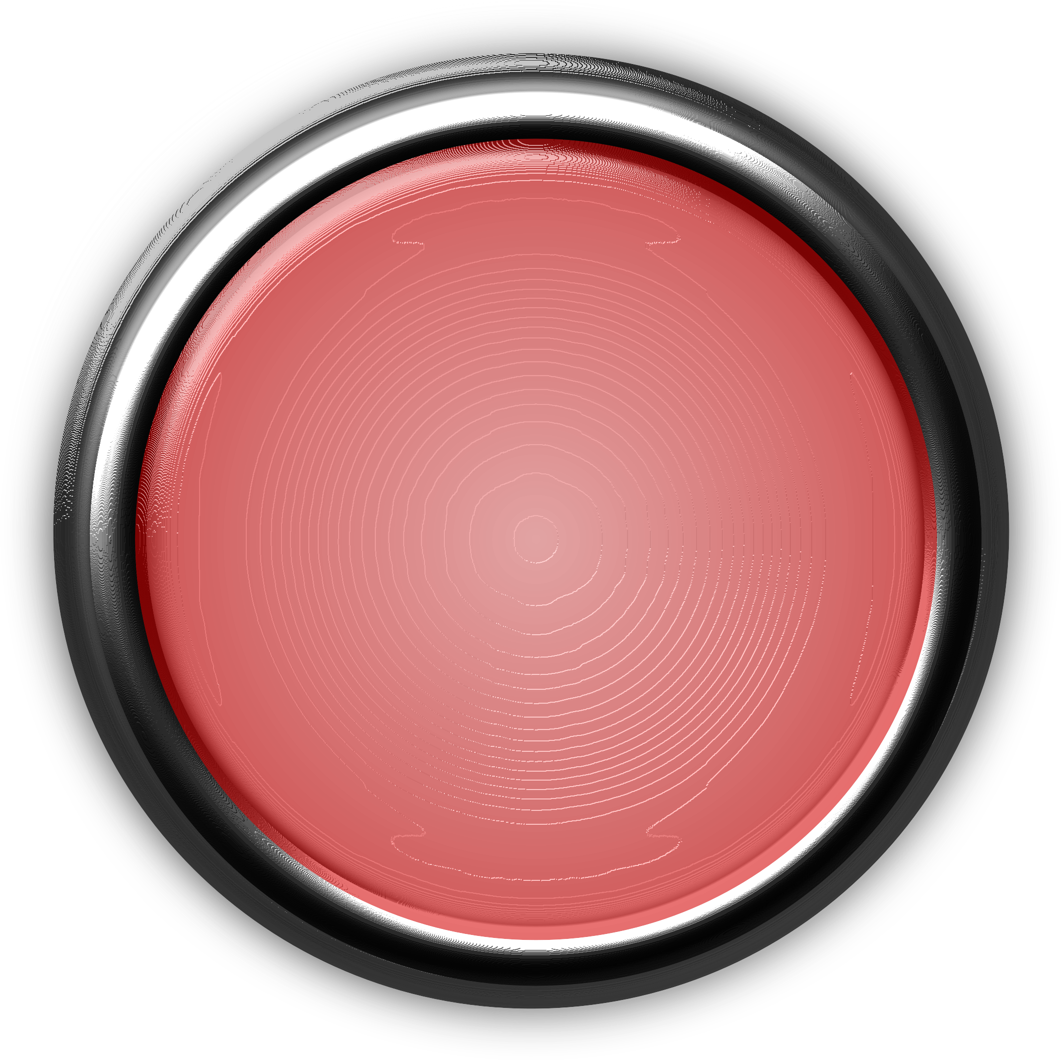 This Free Icons Png Design Of Red Button With Internal (2400x2400), Png Download