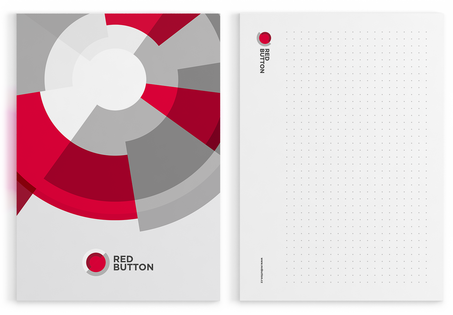 Red Button Blok - Graphic Design (1461x1018), Png Download
