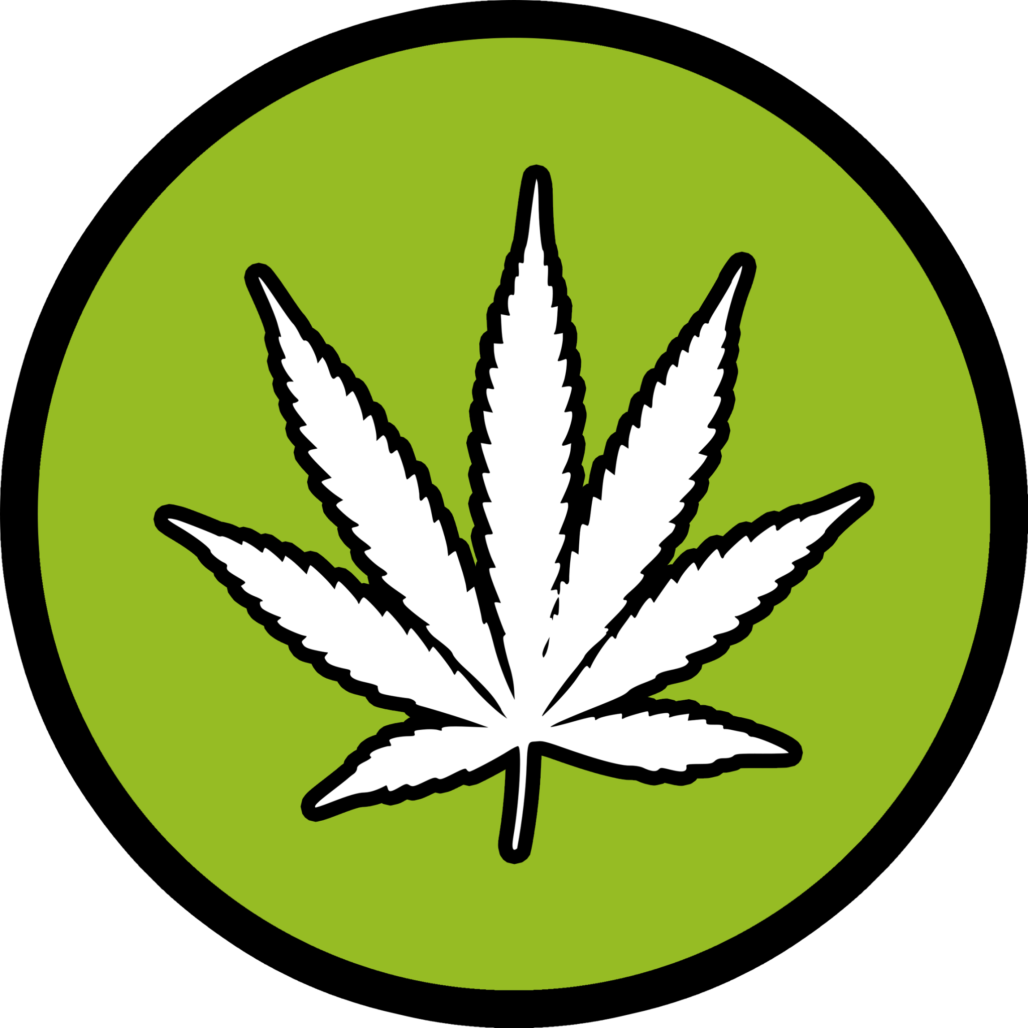 420 Logo Hd 1024x1024@2x - Marijuana Pot Leaf Car Or Truck Window Laptop Decal (2048x2048), Png Download