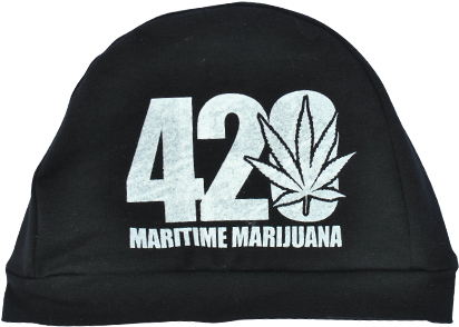 420maritimemarijuana Beanies Black - Beanie (500x369), Png Download