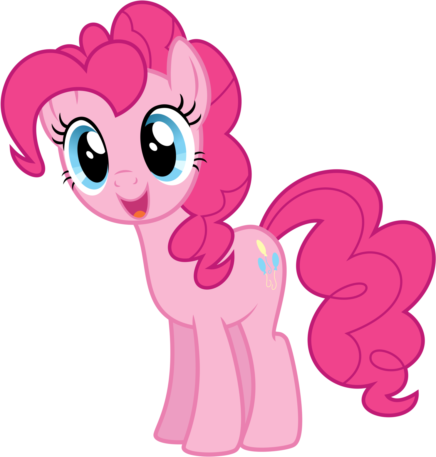 Pinkie Pie Has A Magic Pineapple That Has A Strange - Pinkie Pie Rainbow Power (1600x1562), Png Download