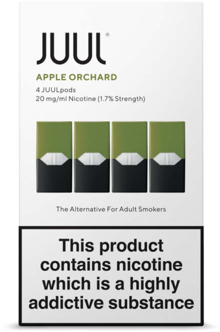 Juul Pod 4-pack Apple Orchard - Apple Orchard Juul Pods (534x800), Png Download