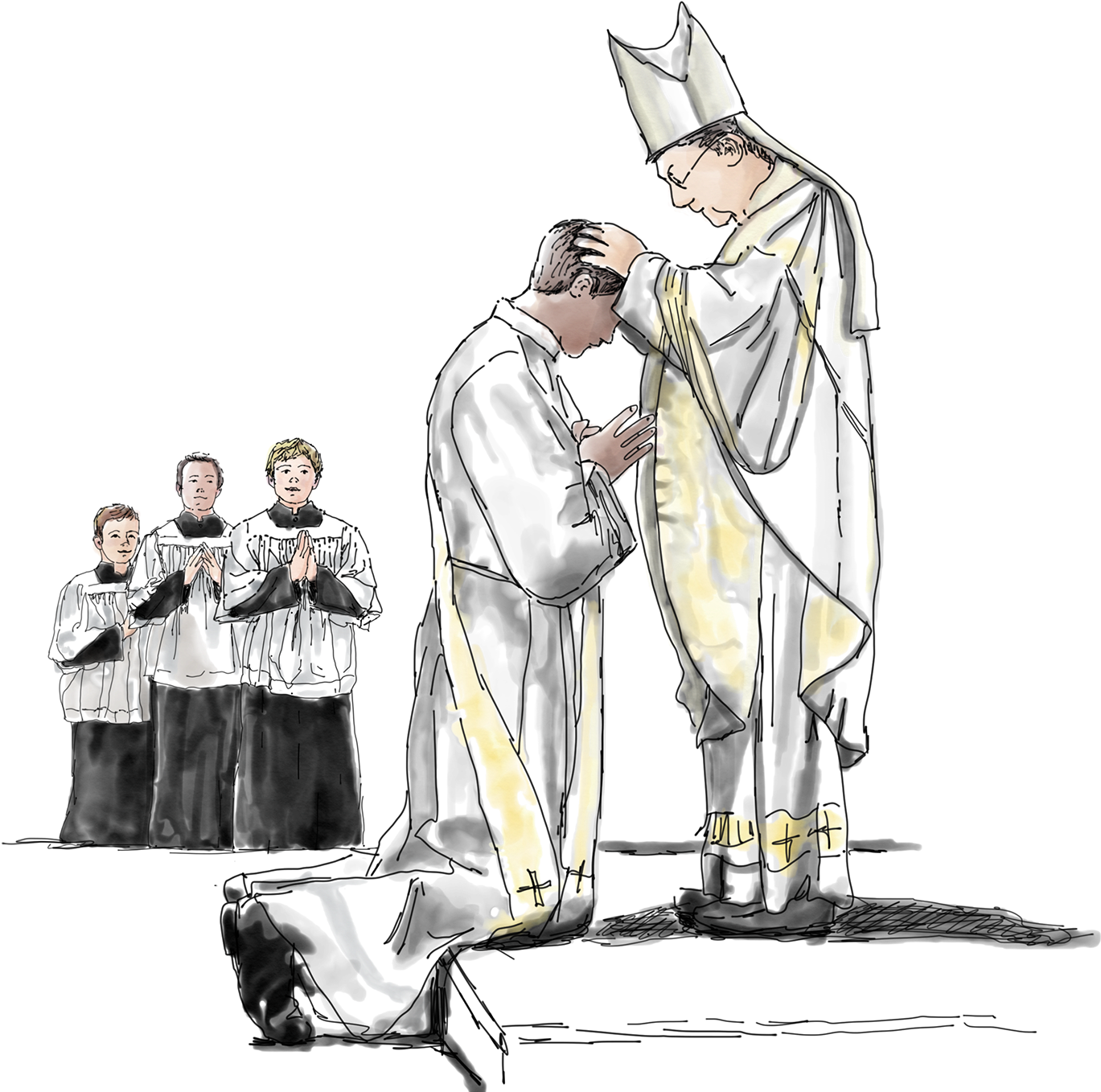 Thank You - Illustration (1400x1382), Png Download