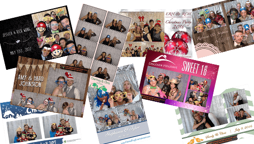 Photo Booth Rentals - Collage (500x283), Png Download