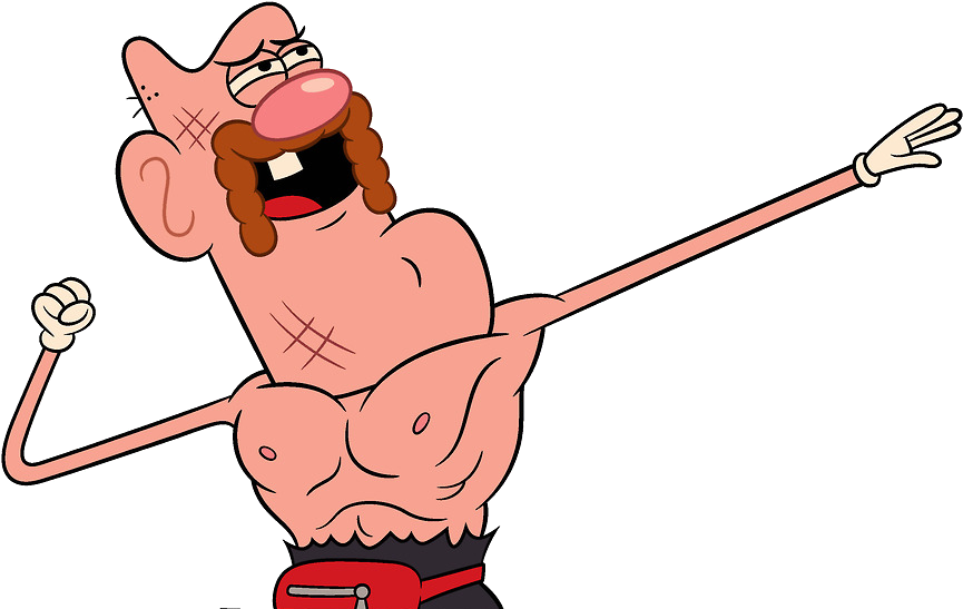 Muscle Grandpa - Imagenes De Tio Grandpa (979x591), Png Download