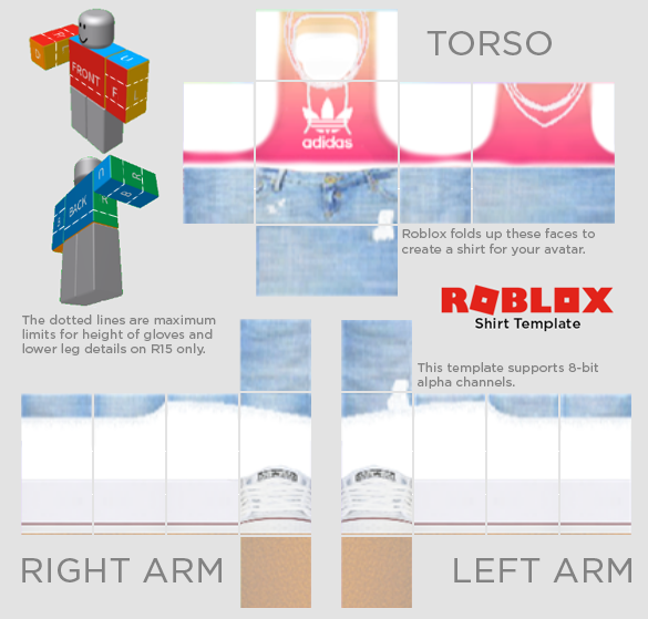Download Roblox Templates Roblox Template Twitter Roblox Shirt