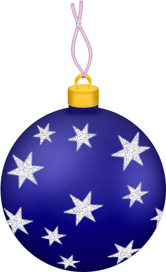 Transparent Blue Ball With Stars Gallery View - Christmas Ball Ornaments Transparent (355x576), Png Download