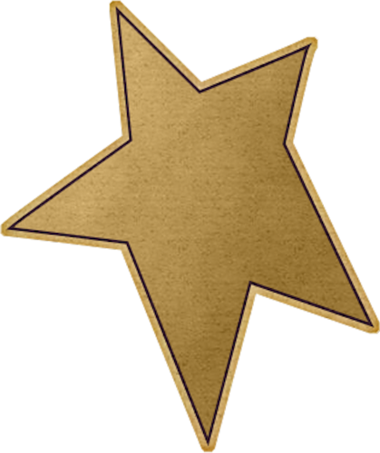 Star - Pentagram (419x500), Png Download