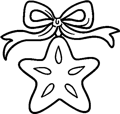 Download A Christmas Star Coloring Page Dibujos De Adornos Navidenos Para Colorear Png Image With No Background Pngkey Com