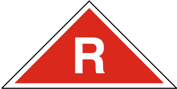 Red / White Nj Roof Truss Sign - Facebook (597x301), Png Download