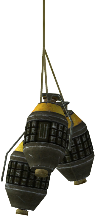 Grenade Bouquet - Fallout 4 Grenade Trap (383x751), Png Download