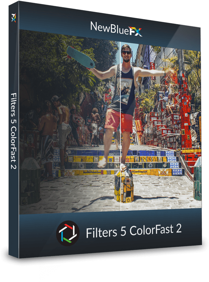 Colorfast 2 A Video Editing Tool For Color Correction - Newbluefx Colorfast 2 (868x1000), Png Download