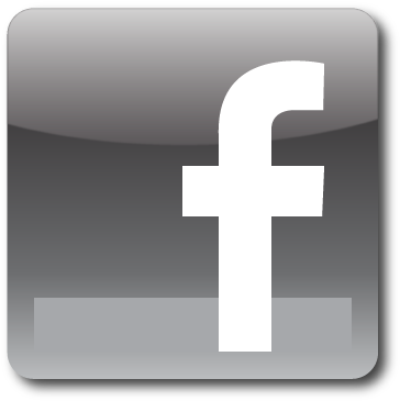 Facebook Icon Grey - Facebook Logo Png Greyscale (400x400), Png Download
