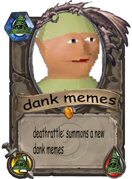 Hearthstone Deathrattle Op - Hearthstone Шаблон (800x600), Png Download
