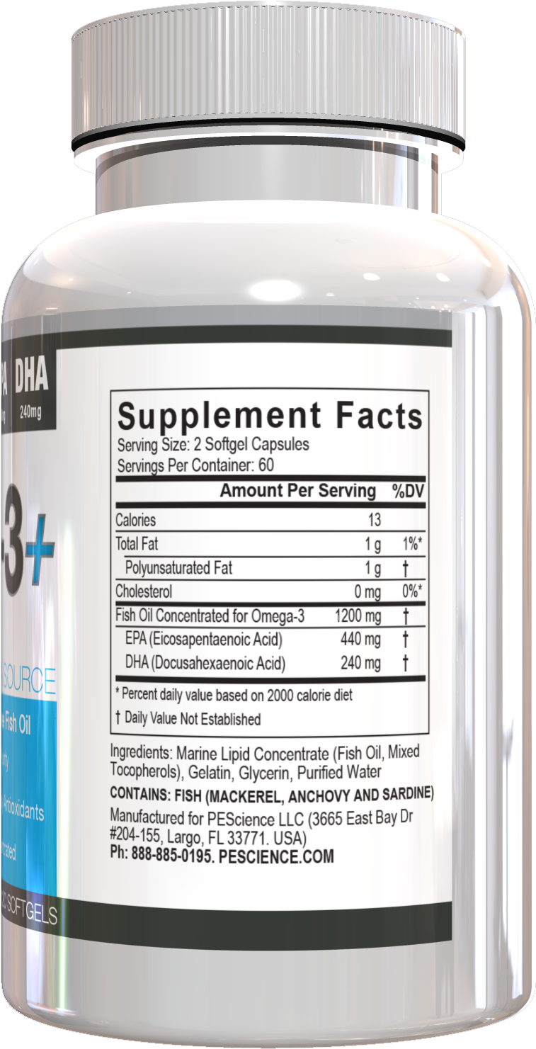 Are All Omega-3 Fish Oil Supplements The Same - Genius Burn - 2-in-1 Focus Enhancing Thermogenic Fat (1800x1800), Png Download