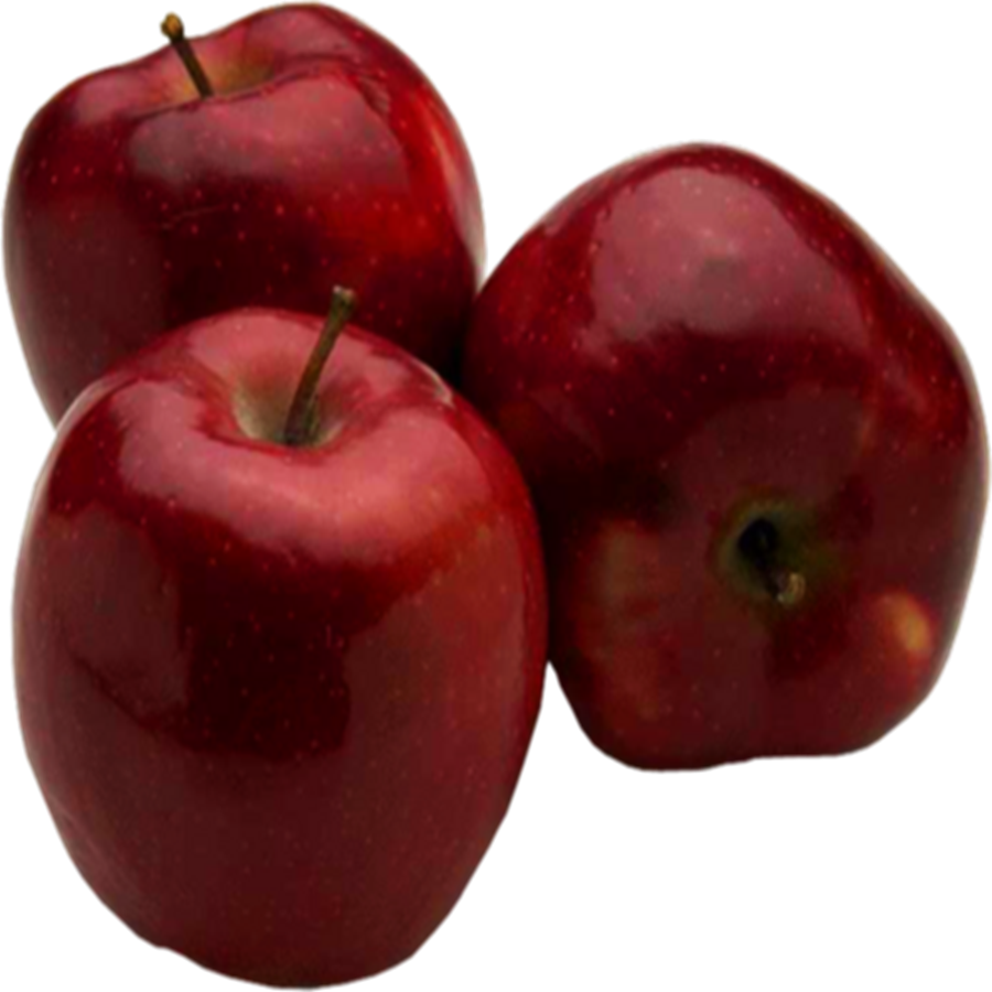 3 Red Apple Psd 460366 - Apple Psd (900x900), Png Download