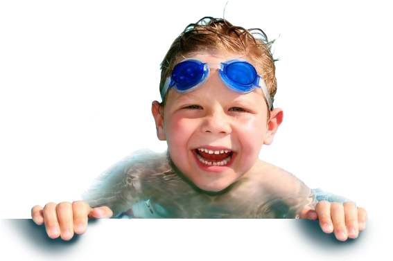 Swimming Png - Swimming Kids Png (578x378), Png Download