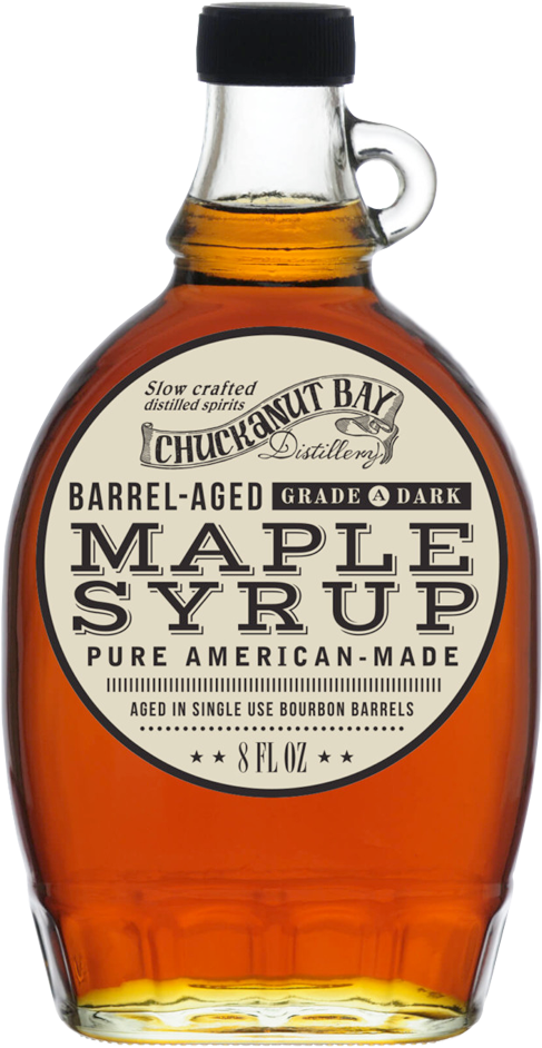 Bourbon Barrel Aged Maple Syrup - Transparent Maple Syrup Bottle (1000x1000), Png Download