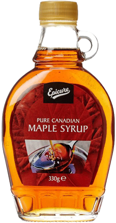 Epicure Pure Canadian Maple - Epicure Maple Syrup, 330g (600x600), Png Download