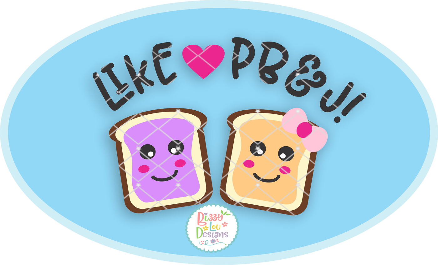 Like Pb&j Toast Svg Dxf Eps Png Ai - Digital Art (1400x848), Png Download