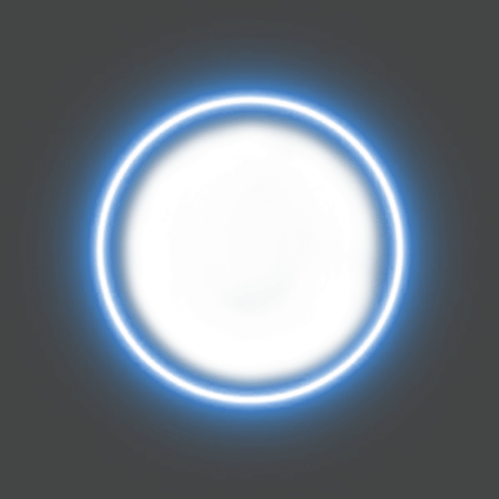 Contact Us - Blue Glowing Dot Png (706x706), Png Download