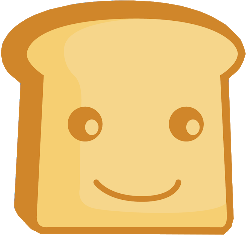 French Toast Sunday - Toast Cartoon Transparent (461x500), Png Download
