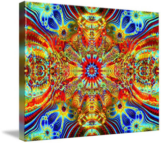 Picture Library Stock Cosmic Creatrip Trippy Visuals - Trippy Visuals (650x579), Png Download
