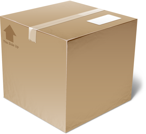 Package Icon (487x448), Png Download