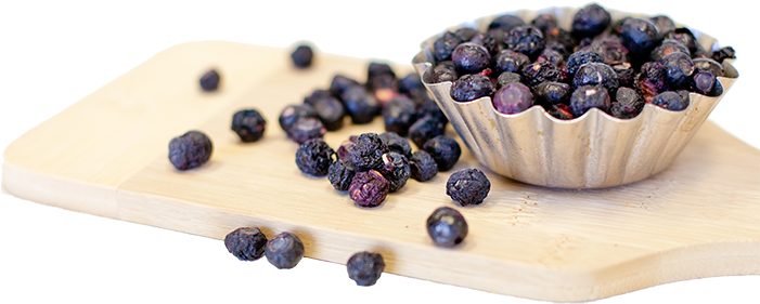 Freeze Dry Blueberry (700x307), Png Download