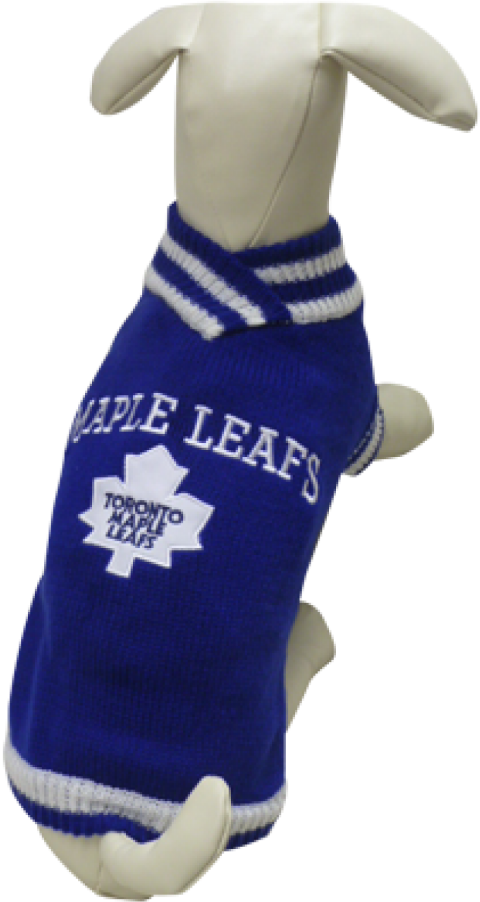 More Views - Toronto Maple Leaf Dog Sweater (1000x1330), Png Download