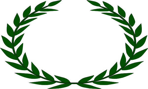 Laurel Wreath (600x360), Png Download