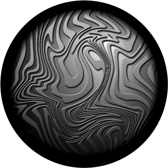 Psychedelic Curves - Psychedelic Curves - Apollo Glass Gobo #sr-0238 (800x800), Png Download