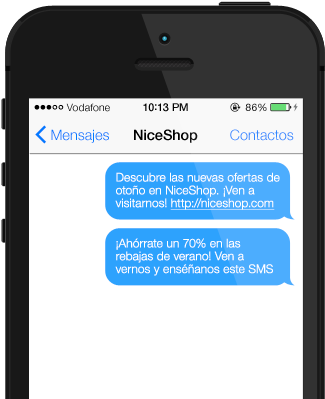 With The Mdirector Text Messaging Marketing Software - El Mensaje De Texto (507x419), Png Download
