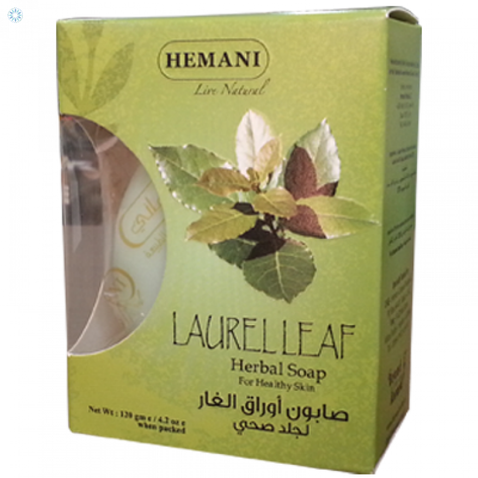 Laurel Leaf Herbal Soap [120 Gm] - Hemani Laurel Leaves Herbal Soap 120 Grams (940x940), Png Download