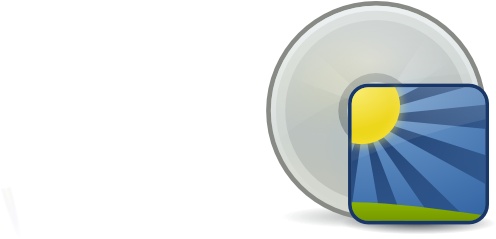 Burn Image Cd Clipart Png For Web (600x267), Png Download