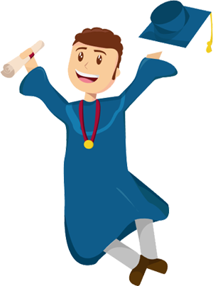 Happy Graduation Png - Happy Graduate Png (300x403), Png Download