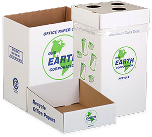 Stock Product Line - Cardboard Recycling Boxes For Offices (560x471), Png Download