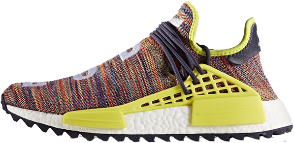 Adidas Pharrell Williams Human Race Hu Nmd Tr Trail - Adidas Pharrell Nmd Hu (640x387), Png Download