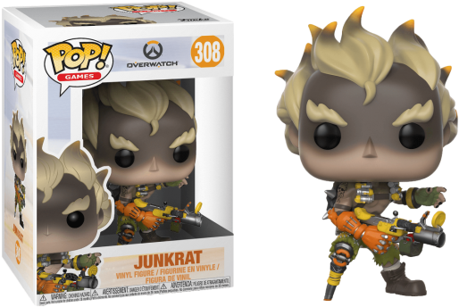 Funko Pop Vinyl Junkrat - Mei - Pop! Vinyl Figure (550x550), Png Download