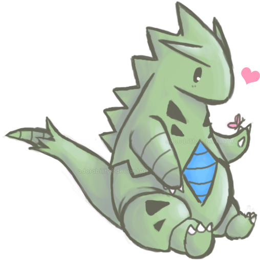 Do You Consider Tyranitar Cute - Cute Tyranitar (595x573), Png Download