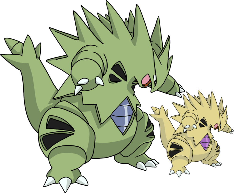 248 - Tyranitar - V - 2 By Tails19950 On Deviantart - Imagenes De Larvitar Pupitar Y Tyranitar (984x812), Png Download