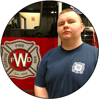 7118 Drake Hendershot, Firefighter/emt - Firefighter (405x405), Png Download