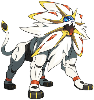 Pokemon Solgaleo - Sun Pokemon (400x400), Png Download