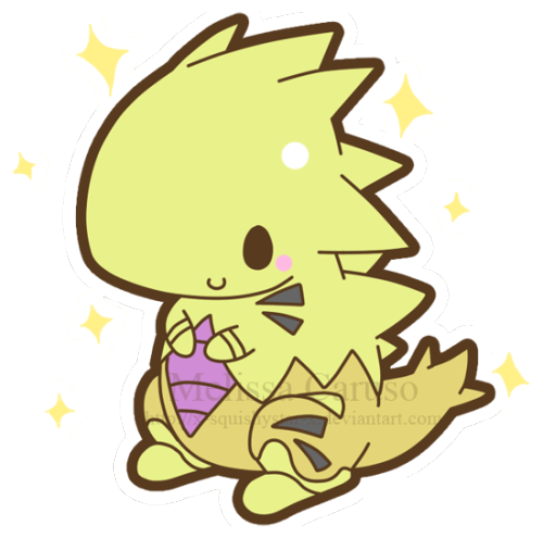 Pokemon Shiny Tyranitar And Tyranitar Images - Pokemon Tyranitar Chibi (500x495), Png Download
